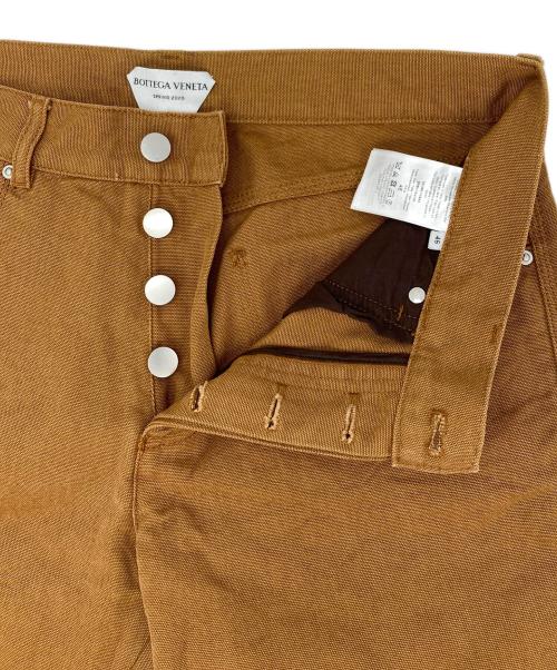 BOTTEGA VENETA（ボッテガベネタ）BOTTEGA VENETA (ボッテガベネタ) ダック地ペインターパンツ ブラウン サイズ:46の古着・服飾アイテム