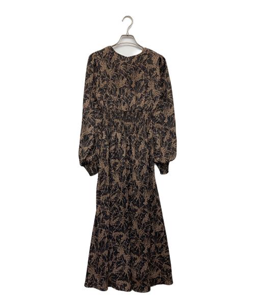 FRAY ID（フレイ アイディー）FRAY ID (フレイ アイディー) ワンピース ブラウンの古着・服飾アイテム