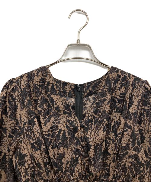 FRAY ID（フレイ アイディー）FRAY ID (フレイ アイディー) ワンピース ブラウンの古着・服飾アイテム