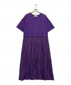 RAY BEAMSレイ ビームス）の古着「半袖ワンピース」｜パープル