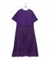 RAY BEAMS (レイ ビームス) 半袖ワンピース パープル サイズ:FREE 未使用品：3500円