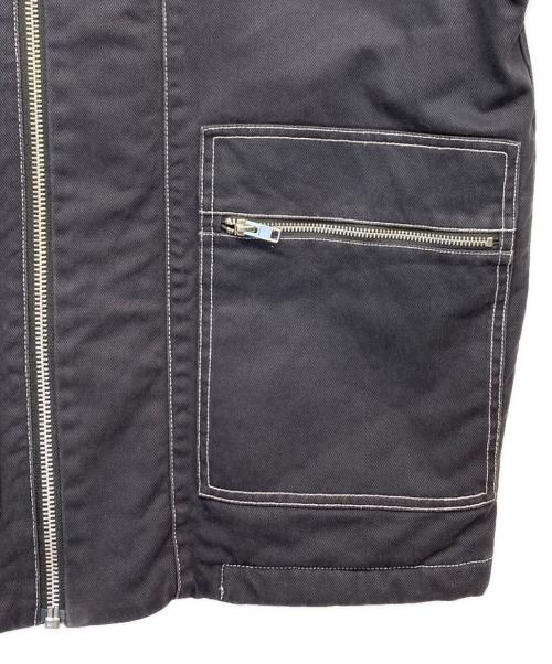 NIKE（ナイキ）NIKE (ナイキ) Supreme (シュプリーム) ダブル ジップ ワークジャケット ブラック サイズ:Mの古着・服飾アイテム