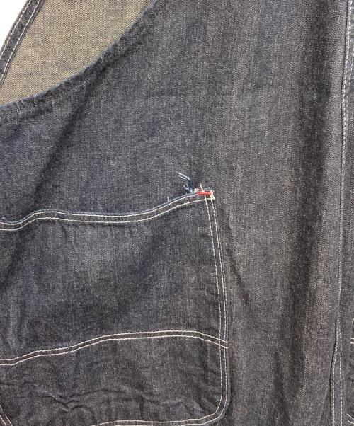 DRUM MAJOR（ドラムメジャー）DRUM MAJOR (ドラムメジャー) オーバーオール インディゴ サイズ:記載無の古着・服飾アイテム