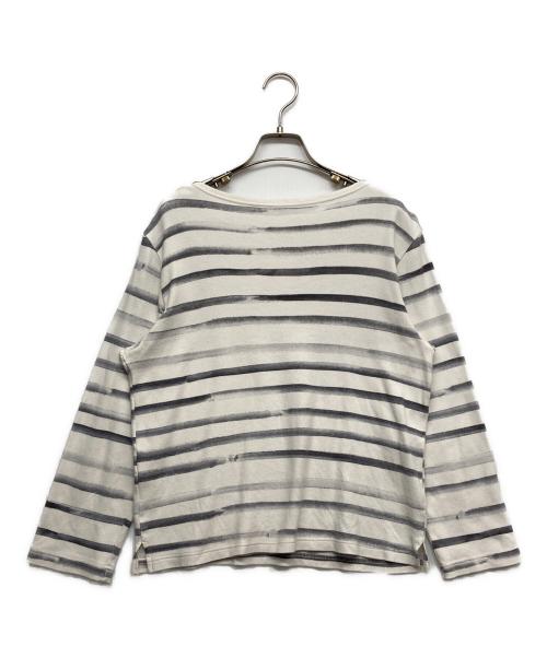 Porter Classic（ポータークラシック）Porter Classic (ポータークラシック) ボーダーカットソー ホワイト サイズ:XSの古着・服飾アイテム