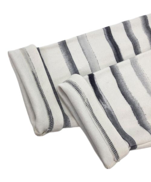 Porter Classic（ポータークラシック）Porter Classic (ポータークラシック) ボーダーカットソー ホワイト サイズ:XSの古着・服飾アイテム