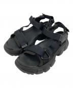 Onitsuka Tigerオニツカタイガー）の古着「DENTIGRE BELTEDベルトサンダル」｜ブラック