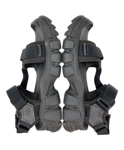 Onitsuka Tiger（オニツカタイガー）Onitsuka Tiger (オニツカタイガー) DENTIGRE BELTEDベルトサンダル ブラック サイズ:27の古着・服飾アイテム