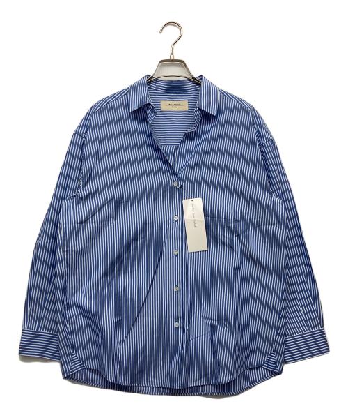 WEEKEND Max Mara（ウィークエンド マックスマーラ）WEEKEND Max Mara (ウィークエンド マックスマーラ) ストライプシャツ ブルー サイズ:38 未使用品の古着・服飾アイテム