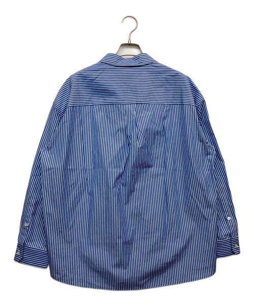 WEEKEND Max Mara（ウィークエンド マックスマーラ）WEEKEND Max Mara (ウィークエンド マックスマーラ) ストライプシャツ ブルー サイズ:38 未使用品の古着・服飾アイテム