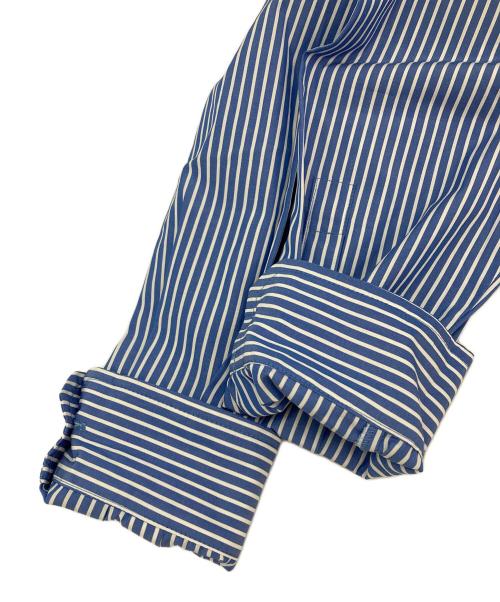 WEEKEND Max Mara（ウィークエンド マックスマーラ）WEEKEND Max Mara (ウィークエンド マックスマーラ) ストライプシャツ ブルー サイズ:38 未使用品の古着・服飾アイテム