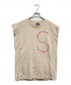 adidas×STELLA McCARTNEYアディダス×ステラマッカートニー）の古着「スウェットベスト」｜ベージュ