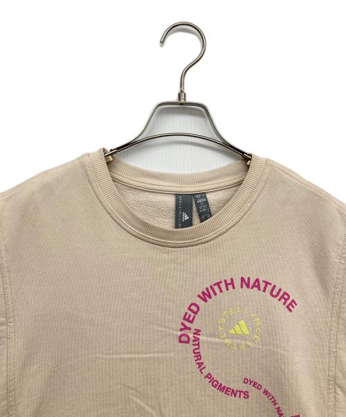 adidas（アディダス）adidas (アディダス) STELLA McCARTNEY (ステラマッカートニー) スウェットベスト ベージュ サイズ:Mの古着・服飾アイテム