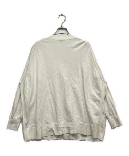 JOURNAL STANDARD（ジャーナルスタンダード）JOURNAL STANDARD (ジャーナルスタンダード) アイスコットンワイドVカーディガン ホワイト サイズ:FREEの古着・服飾アイテム
