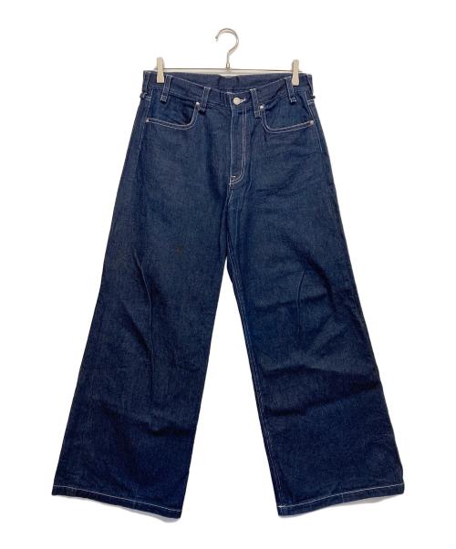 IROQUOIS（イロコイ）IROQUOIS (イロコイ) OPEN-END DENIM BUGGY PT インディゴ サイズ:2の古着・服飾アイテム