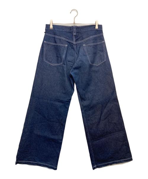 IROQUOIS（イロコイ）IROQUOIS (イロコイ) OPEN-END DENIM BUGGY PT インディゴ サイズ:2の古着・服飾アイテム