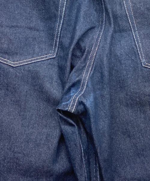 IROQUOIS（イロコイ）IROQUOIS (イロコイ) OPEN-END DENIM BUGGY PT インディゴ サイズ:2の古着・服飾アイテム