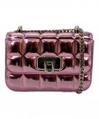 CHARLES & KEITHチャールズアンドキース）の古着「ショルダーバッグ」｜ピンク