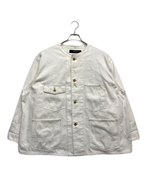 JOURNAL STANDARD（ジャーナルスタンダード）JOURNAL STANDARD (ジャーナルスタンダード) デニムカバーオール ホワイト サイズ:Fの古着・服飾アイテム