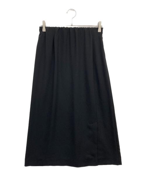 INDIVI（インディヴィ）INDIVI (インディヴィ) Iラインスカート ブラック サイズ:40 未使用品の古着・服飾アイテム