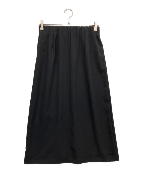 INDIVI（インディヴィ）INDIVI (インディヴィ) Iラインスカート ブラック サイズ:40 未使用品の古着・服飾アイテム