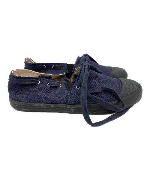 reproduction of found（リプロダクションオブファウンド）reproduction of found (リプロダクションオブファウンド) フレンチ ミリタリー エスパドリーユ ネイビー サイズ:38の古着・服飾アイテム