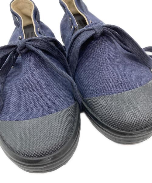 reproduction of found（リプロダクションオブファウンド）reproduction of found (リプロダクションオブファウンド) フレンチ ミリタリー エスパドリーユ ネイビー サイズ:38の古着・服飾アイテム