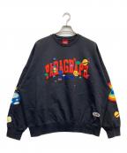 paragraphパラグラフ）の古着「プリントスウェット」｜グレー