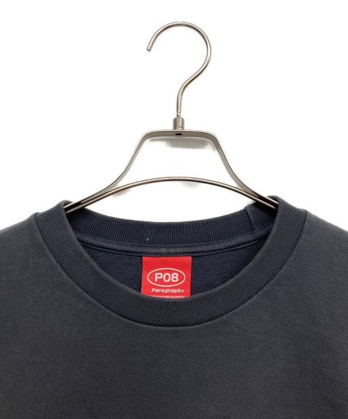 paragraph（パラグラフ）Paragraph (パラグラフ) プリントスウェット グレー サイズ:1の古着・服飾アイテム