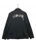 stussy (ステューシー) コーチジャケット ブラック サイズ:Ｌ：8000円