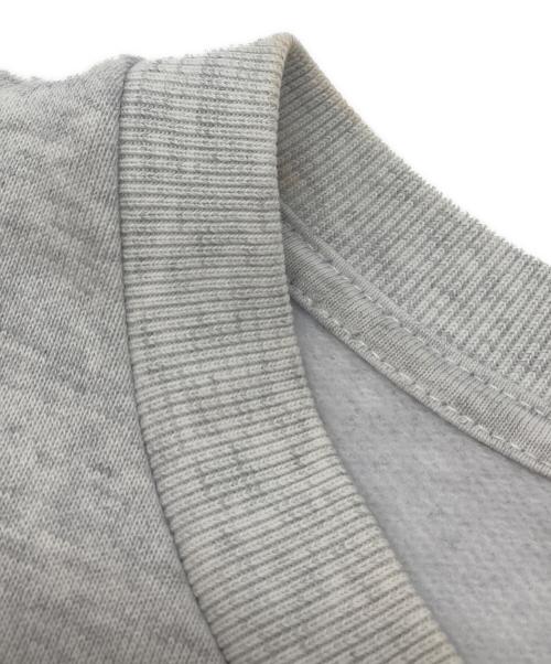 paragraph（パラグラフ）Paragraph (パラグラフ) プリントスウェット グレー サイズ:3の古着・服飾アイテム