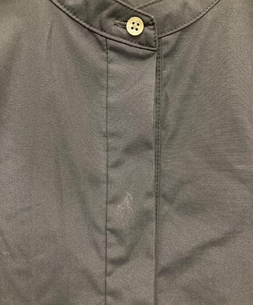 #Newans（ハッシュニュアンス）#Newans (ハッシュニュアンス) ダブルフリルヘムシャツ ネイビー サイズ:1の古着・服飾アイテム