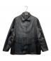 OHOTORO（オオトロ）の古着「フェイクレザージャケット」｜ブラック