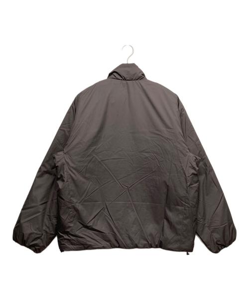 Gymphlex（ジムフレックス）Gymphlex (ジムフレックス) ポリエステルタフタ スタンドカラージャケット ブラウン サイズ:Lの古着・服飾アイテム