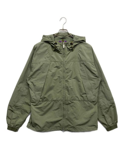 THE NORTHFACE PURPLELABEL（ザ・ノースフェイス パープルレーベル）THE NORTHFACE PURPLELABEL (ザ・ノースフェイス パープルレーベル) Mountain Wind Parka グリーン サイズ:Mの古着・服飾アイテム