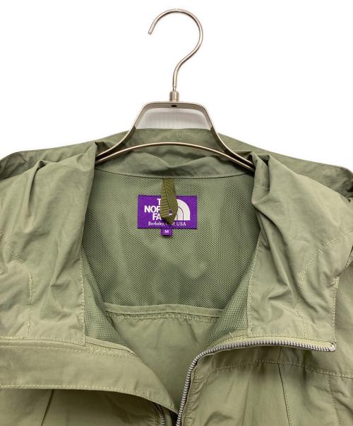 THE NORTHFACE PURPLELABEL（ザ・ノースフェイス パープルレーベル）THE NORTHFACE PURPLELABEL (ザ・ノースフェイス パープルレーベル) Mountain Wind Parka グリーン サイズ:Mの古着・服飾アイテム