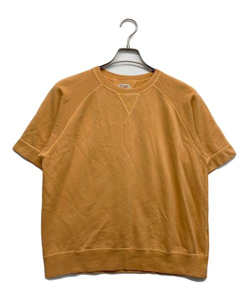 TOYS MCCOY（トイズマッコイ）TOYS McCOY (トイズマッコイ) 半袖クルーネックカットソー オレンジ サイズ:38の古着・服飾アイテム