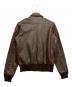 MORGAN MEMPHIS BELLE (モーガン メンフィス ベル) A-2TYPE レザージャケット ブラウン サイズ:36：19000円