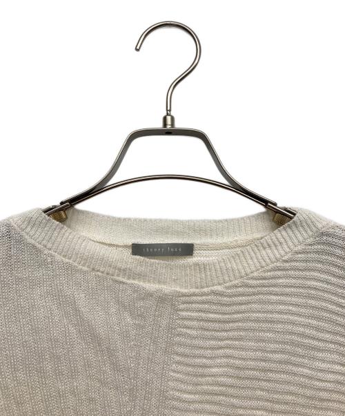 theory luxe（セオリーリュクス）theory luxe (セオリーリュクス) リネン混ニット ホワイト サイズ:38の古着・服飾アイテム