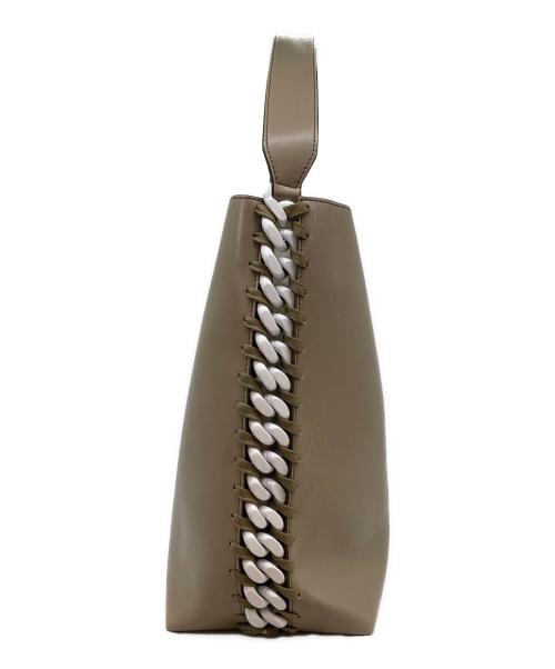 STELLA McCARTNEY（ステラマッカートニー）STELLA McCARTNEY (ステラマッカートニー) フレイムトートバッグ ベージュの古着・服飾アイテム