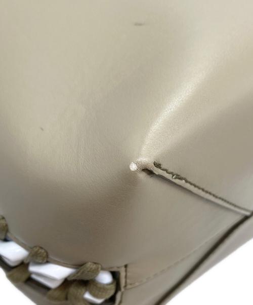 STELLA McCARTNEY（ステラマッカートニー）STELLA McCARTNEY (ステラマッカートニー) フレイムトートバッグ ベージュの古着・服飾アイテム