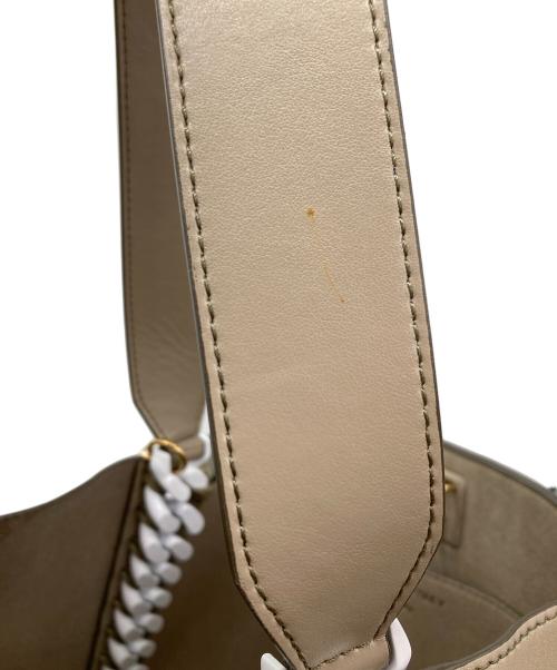 STELLA McCARTNEY（ステラマッカートニー）STELLA McCARTNEY (ステラマッカートニー) フレイムトートバッグ ベージュの古着・服飾アイテム