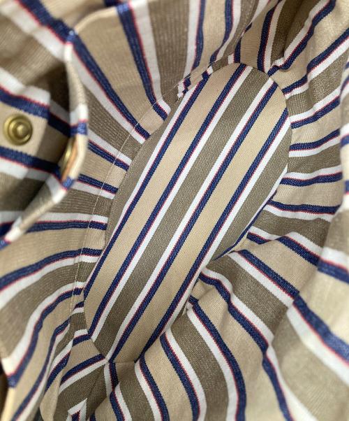 IL BISONTE（イル ビゾンテ）IL BISONTE (イル ビゾンテ) ラフィアショルダーバッグ ベージュの古着・服飾アイテム