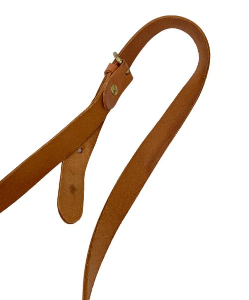 IL BISONTE（イル ビゾンテ）IL BISONTE (イル ビゾンテ) ラフィアショルダーバッグ ベージュの古着・服飾アイテム