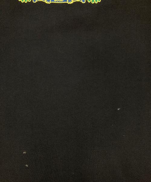 butter（バター）butter (バター) ロゴ刺繍ハーフジップスウェット ブラック サイズ:Sの古着・服飾アイテム