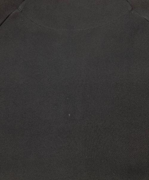 butter（バター）butter (バター) ロゴ刺繍ハーフジップスウェット ブラック サイズ:Sの古着・服飾アイテム