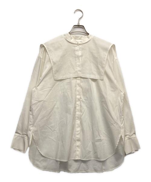 ELENDEEK（エレンディーク）ELENDEEK (エレンディーク) セーラーカラーシャツ ホワイト サイズ:Fの古着・服飾アイテム