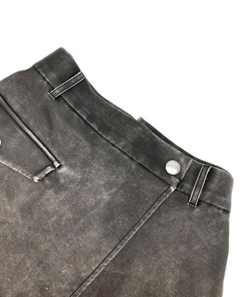 HARE（ハレ）HARE (ハレ) フェイクレザースカート ブラック サイズ:Fの古着・服飾アイテム