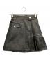 HARE（ハレ）の古着「フェイクレザースカート」｜ブラック