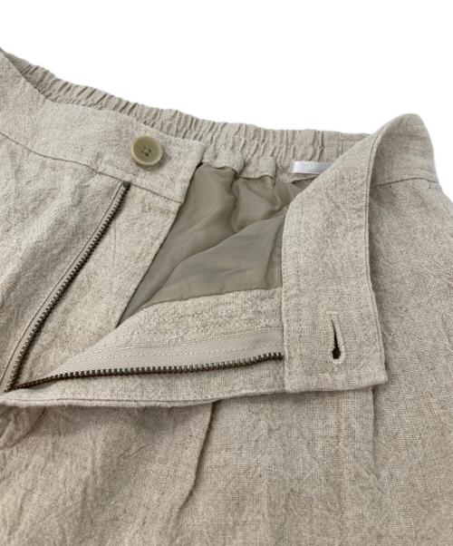 TSUHARU by samansa Mos2（ツハル バイ サマンサモスモス）TSUHARU by Samansa Mos2 (ツハル バイ サマンサモスモス) リネンパンツ ベージュ サイズ:FREEの古着・服飾アイテム