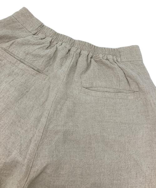 TSUHARU by samansa Mos2（ツハル バイ サマンサモスモス）TSUHARU by Samansa Mos2 (ツハル バイ サマンサモスモス) リネンパンツ ベージュ サイズ:FREEの古着・服飾アイテム